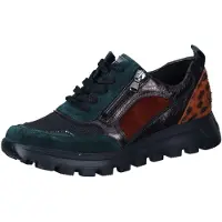 Waldlaufer Komfort Schnürschuhe Damen 31393036343331 Grün 42 EU