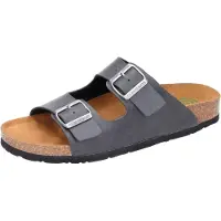 Brinkmann Pantoletten in Übergrößen Grau 600275 9 große Herrenschuhe, Größe:46