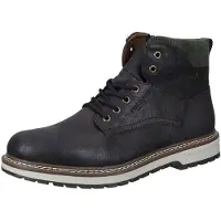 Rieker Herren Winter Stiefeletten Schnürboots Braun Kunstleder wasserfest Größe: 43