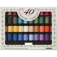 Brother - ETS40 Embroiderythread Set (40 Colours)