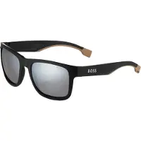 HUGO BOSS BOSS 1496/S Matte black beige 55/19/140 Herren Sonnenbrillen