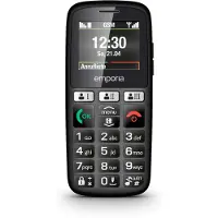 Emporia HAPPY, Balken, 4,6 cm (1.81"), Bluetooth, 800 mAh, Schwarz