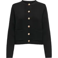 JDY Strickjacke "JDYKIM L/S ON BUTTON CARDIGAN KNT NOOS"