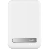 Belkin BoostCharge Pro, 8000 mAh, Kabelloses Aufladen, 15 W, Weiß
