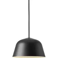Muuto Ambit Pendelleuchte Ø16,5 Black - , Schwarz, für Wohnzimmer, Aluminium