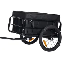 Trekker Fahrradanhänger mit Kunststoffbox