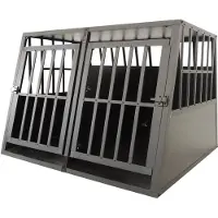 Trekker Hundebox XL 97x90x69cm, Schwarz
