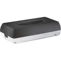 Hak Marplast COLORED Papiertuchspender 27x13x7cm, ABS, schwarz matt