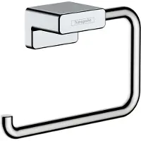 Hansgrohe AddStoris Toilettenpapierhalter ohne Klappe 14,1x4x9,3 cm Chrom