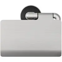 Tiger Toilettenpapierhalter Cooper Mit Deckel RVS Gebürstet