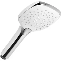 Tres Handbrause Aqua push Mit 3 Strahlarten Größe: 107x107 mm , 29974906 29974906
