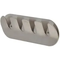 Tiger Handtuchhaken Rack Round Edelstahl Gebürstet