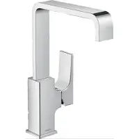 Hansgrohe Waschtischmischer 230 Metropol chrom Schwenkauslauf mit Push-Open Ablaufg.