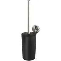 Geesa WC-Bürstengarnitur Opal Metallfinish - Metallfinish Edelstahl gebürstet