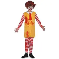 Creaciones Llopis Burguer Horror Clown Jungenkostüm