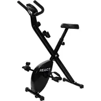React Heimtrainer faltbar mit Trainingscomputer, max. 120 kg, 46,8x66 cm