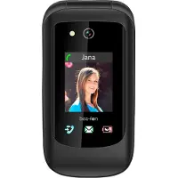 Beafon SL720, Klapphandy, 7,11 cm (2.8"), 240 x 320 Pixel, Bluetooth, 1100 mAh, Schwarz