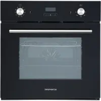 Respekta Backofen autark Einbau Herd Grill Heißluft LED-Timer Ofen Schwarz