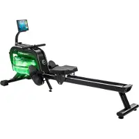 Christopeit Sport Rudergerät "Wasserrudergerat WP 2000" Rudermaschine, 3 in 1 Hybrid-Widerstandssystem