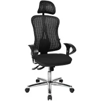 Topstar HJH SOLUTION DELUXE HEAD AL.U2 - Profi B?rostuhl Schwarz