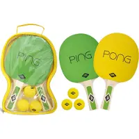 Donic Schildkröt PING PONG Tischtennisset in Tragetasche
