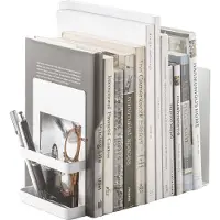 Yamazaki Buchstütze Tower White (2-Teilig)