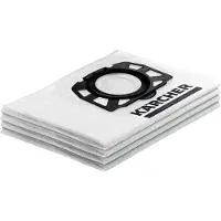 Kärcher Staubsaugerbeutel für WD 2 Plus / WD 3 (4 x)