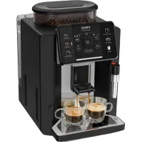 Krups Sensation C10 EA910A, Espressomaschine, 1,7 l, Kaffeebohnen, Eingebautes Mahlwerk, 1450 W, Schwarz, Chrom