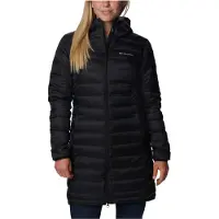 Columbia Daunenmantel "Lake 22 II Down Long Hooded Jacket" wasserabweisend, windabweisend, wärmeisolierende Daunenfüllung