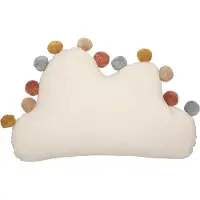 Douceur D`Interieur Pompons Jj2723 Cushion Beige