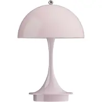 Louis Poulsen Panthella 160 tragbare Tischleuchte opal blassrosa