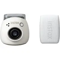 Fujifilm INSTAX PAL Digitalkamera, Milky White + Drucker mini Link 3, Clay White