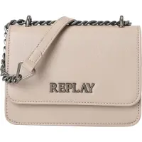 Replay Umhängetasche Abendtasche Crossbody Bag Taupe Gray