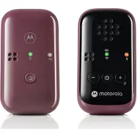 Motorola Audio Babyphone PIP12 Travel – Babyphon DECT-Technologie – Baby Monitor Reichweite bis zu 450 Meter – Baby Phone mit Tonerkennung – Baby Handy Zwei-Wege-Kommunikation – Kunststoff – Lila