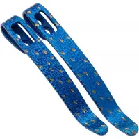 CIVIVI 2x Pocketclip Blue Flamed Titanium T002B ohne Schrauben