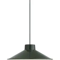 Muuto Top Pendelleuchte Ø36 Dark Green - , Grün, für Esszimmer, Metall, Design