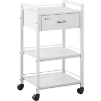 Physa Kosmetikwagen - 1 Schublade - 3 Ablagen - 47.5 x 40 x 85.5 cm CT-1