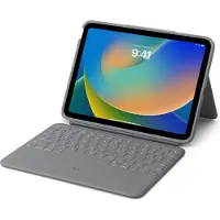 Logitech Rugged Combo 4 Touch, QWERTY, UK Englisch, Trackpad, 1,8 cm, 1,2 mm, Apple