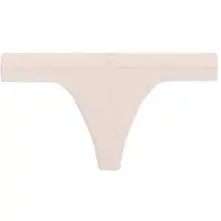 Calvin Klein für Damen. 000QF6307E Tanga Seductive Comfort nackt (S), Heimtextilien, Mikrofaser, Nachhaltig