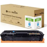 G&G Toner ersetzt HP 207A Kompatibel Cyan 1250 Seiten Reborn remanufactured 212