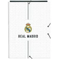 Big Buy Cooking Ringbuch Real Madrid C.F. Weiß Grau A4 26 x 33,5 x 2,5 cm