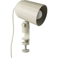 HAY Klemmleuchte Noc Clip weiß E14 - - , Noc Clip, Weiß, für Wohnzimmer, Metall, Design