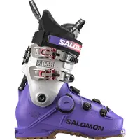 Salomon - All-Mountain Skischuhe - Shift Alpha Boa 115 W Ultra Violet/Black/Black für Damen aus Wolle - Größe 39 2/3-40 1/3 - Violett