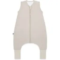 Emma & noah Schlafsack mit Umschlag-Füßen Essential Beige SSF-002-050-110-