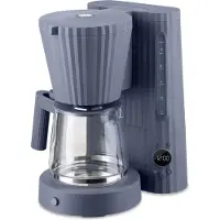 Alessi - Plissé Filterkaffeemaschine, grau