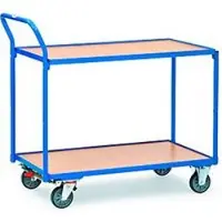 Fetra Tischwagen mit 2 Etagen, 1000 x 600 mm