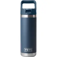 Yeti Coolers - Rambler Bottle C Straw - Isolierflasche Gr 532 ml blau