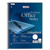 Landré Collegeblock Office DIN A4, 80 Blatt, 10 Stück, liniert