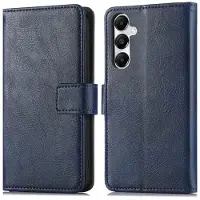 IMoshion Samsung Galaxy S25 / S24 Hülle - Kunstleder - - Klapphülle - Dunkelblau