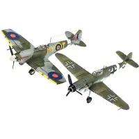 Revell Rinkinys klijavimui BF109G-10 &amp Spitfire MK.V